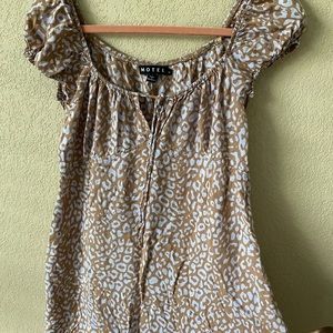 Motel cheetah dress